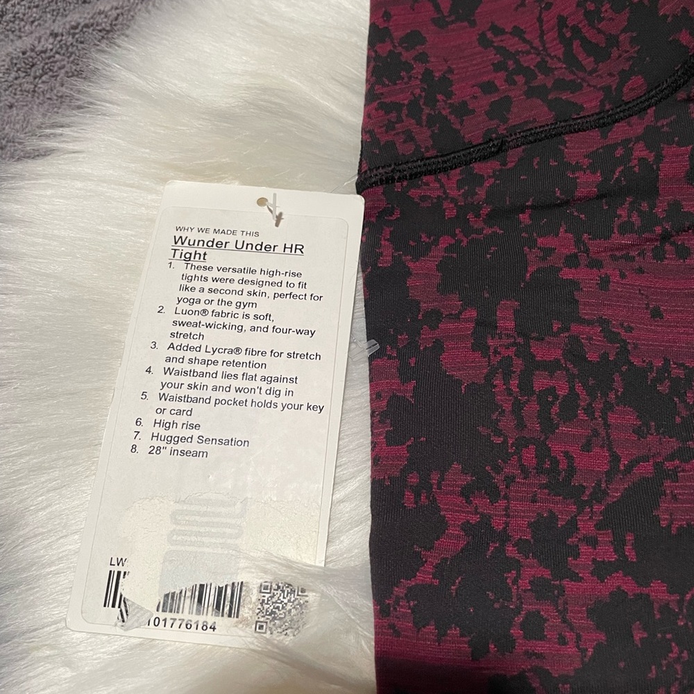 New Lululemon Wunder Under High Rise Tight Leggings - Picture 7 of 11